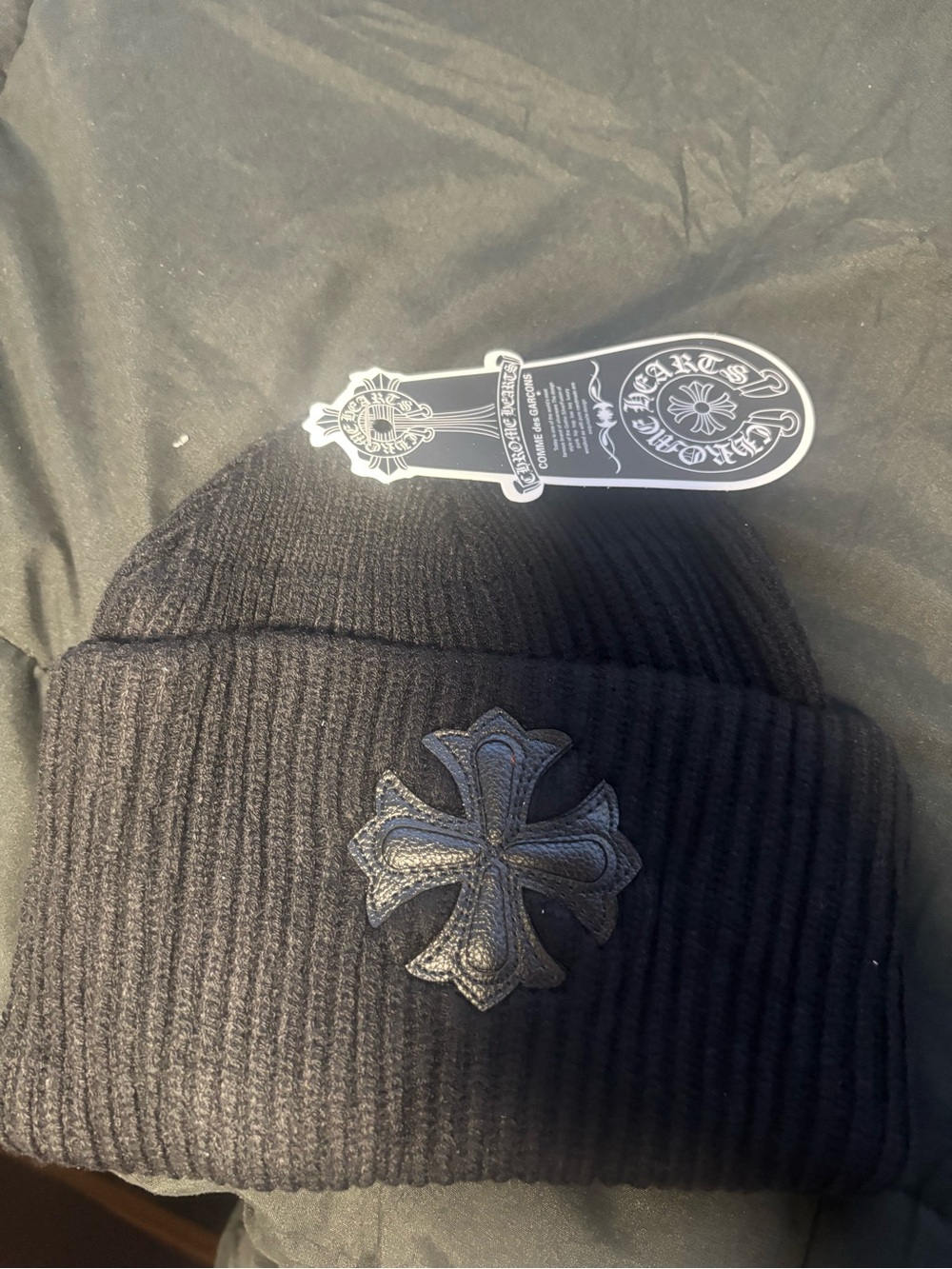 Brand new black beanie